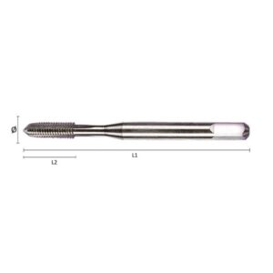 Strojní závitník M 3x0,5 HSS-G DIN371/C OPTIMAtools