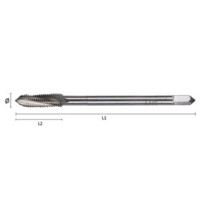 Strojní závitník M20x2,5 HSS-G DIN376/C15° Optimatools